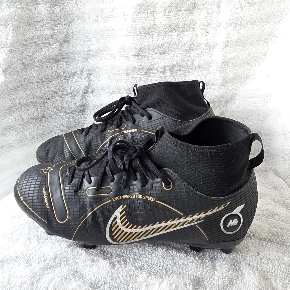 Nike Mercurial Superfly FG Kids Soccer Cleats DJ2873-007 Size 6